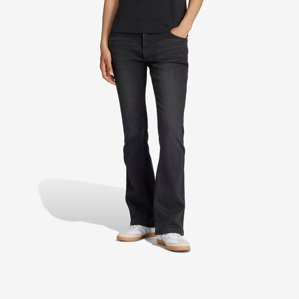 Women's adidas Adilenium Season 4 Teamgeist Slim LR Denim Pants 'Black'